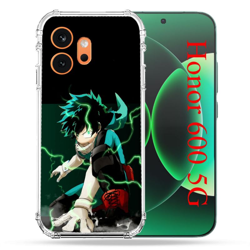 Coque Renforcée Pour Honor 600 5G Manga My Hero Academia Deku