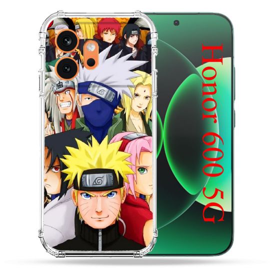Coque Renforcée Pour Honor 600 5G Manga Naruto Team