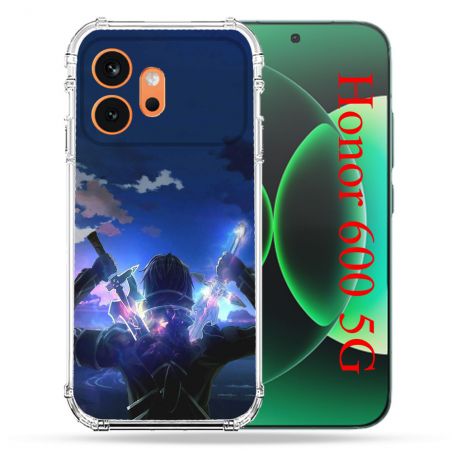 Coque Renforcée Pour Honor 600 5G Manga SAO sword Art Online Epee