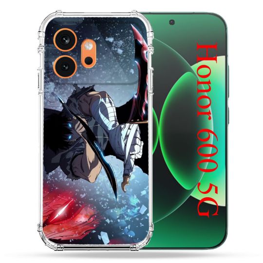 Coque Renforcée Pour Honor 600 5G Manga Solo Leveling Sung Epee