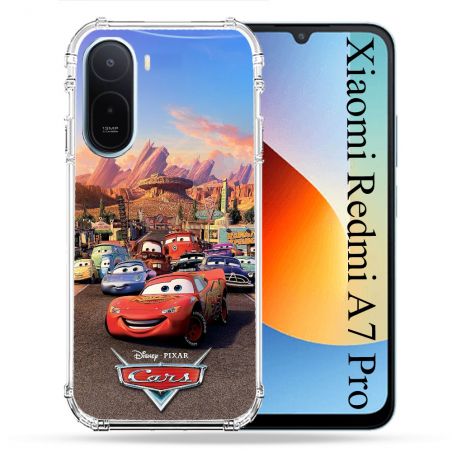 Coque Renforcée Pour Xiaomi Redmi A7 Pro Cars Affiche