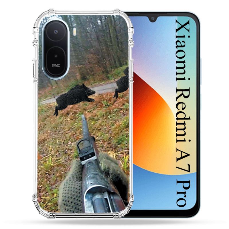 Coque Renforcée Pour Xiaomi Redmi A7 Pro Chasse Vision Tir