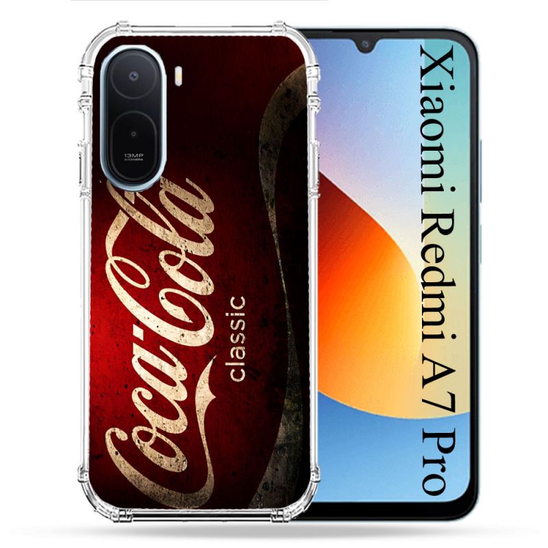 Coque Renforcée Pour Xiaomi Redmi A7 Pro Coca Cola Classique