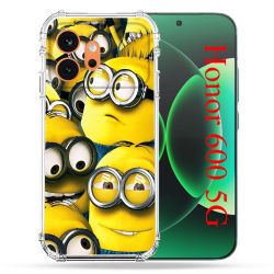 Coque Renforcée Pour Honor 600 5G Minions Groupe