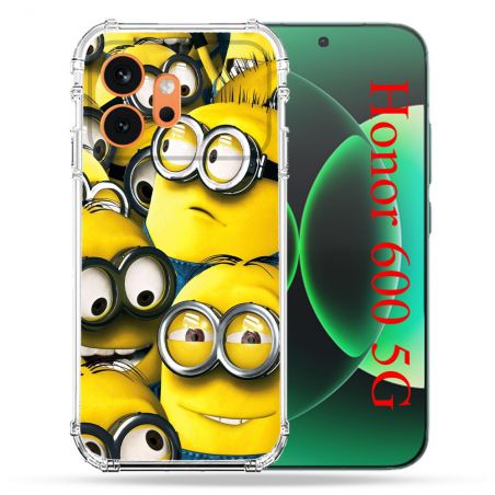 Coque Renforcée Pour Honor 600 5G Minions Groupe