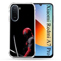 Coque Renforcée Pour Xiaomi Redmi A7 Pro Deadpool Epee