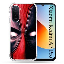 Coque Renforcée Pour Xiaomi Redmi A7 Pro Deadpool Yeux