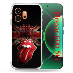 Coque Renforcée Pour Honor 600 5G Musique Rolling Stones