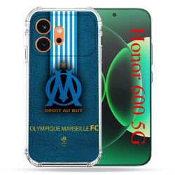 Coque Renforcée Pour Honor 600 5G Olympique Marseille OM Bande