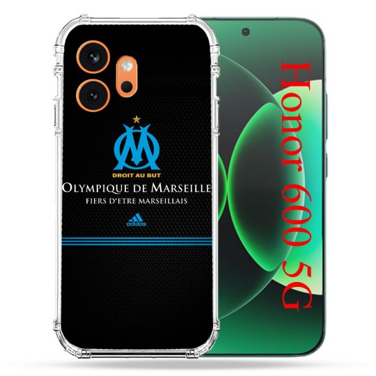 Coque Renforcée Pour Honor 600 5G Olympique Marseille OM Fier etre Marseillais