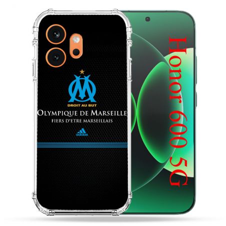 Coque Renforcée Pour Honor 600 5G Olympique Marseille OM Fier etre Marseillais