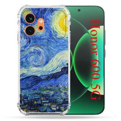 Coque Renforcée Pour Honor 600 5G Peinture La nuit étoilée