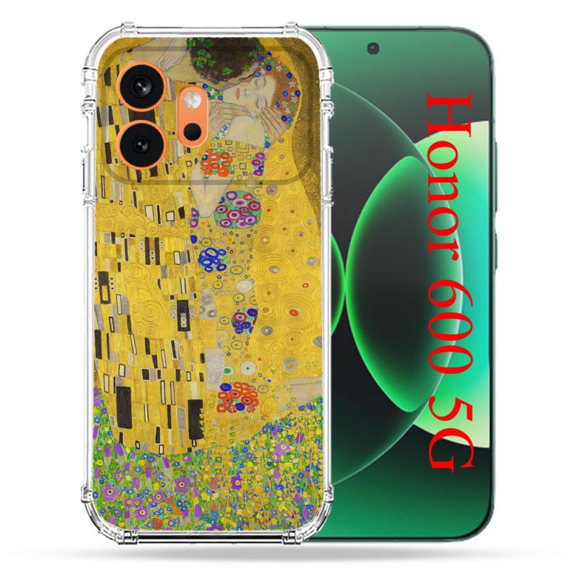 Coque Renforcée Pour Honor 600 5G Peinture Le Baiser
