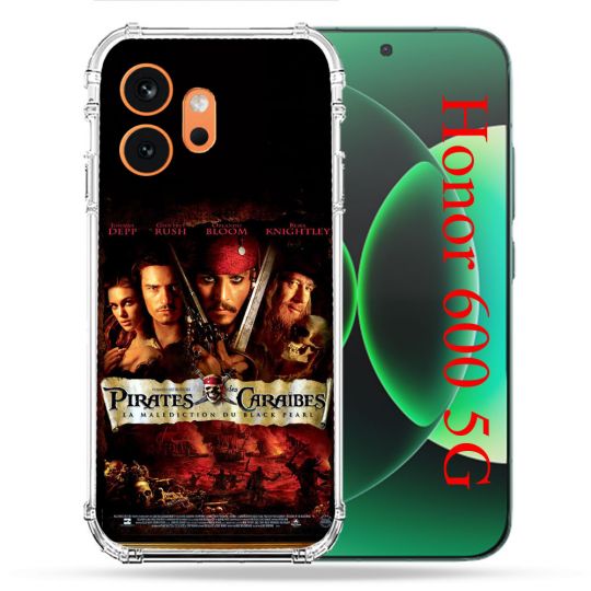 Coque Renforcée Pour Honor 600 5G Pirate Des Caraibes