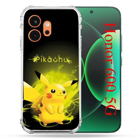 Coque Renforcée Pour Honor 600 5G Pokemon Pikachu Eclair