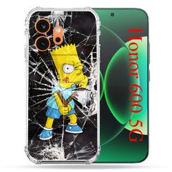 Coque Renforcée Pour Honor 600 5G Simpson Bart
