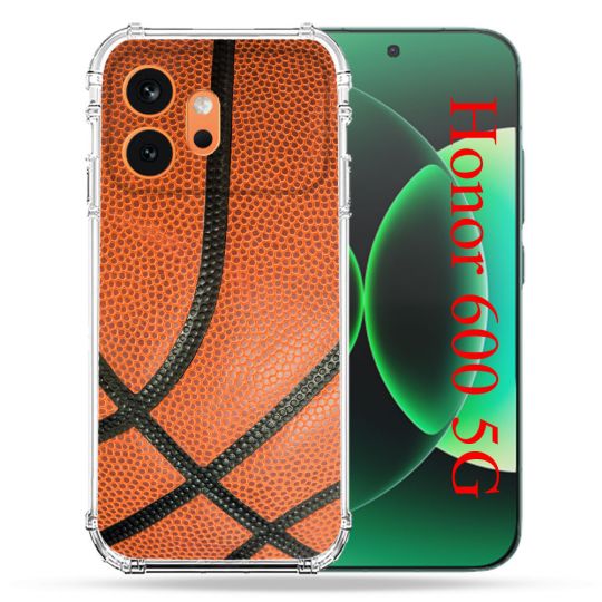 Coque Renforcée Pour Honor 600 5G Sport Ballon Basket