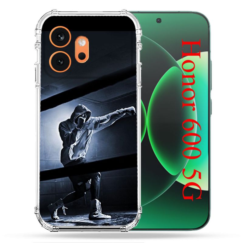 Coque Renforcée Pour Honor 600 5G Sport Boxe Poing