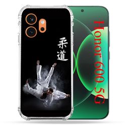 Coque Renforcée Pour Honor 600 5G Sport Judo Noir