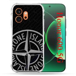 Coque Renforcée Pour Honor 600 5G Stone Island Gris