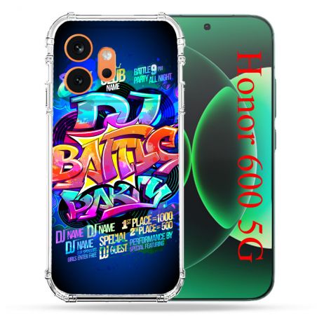 Coque Renforcée Pour Honor 600 5G Street Art Rap