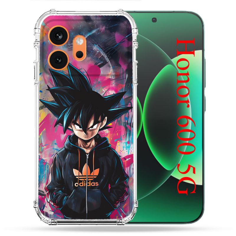 Coque Renforcée Pour Honor 600 5G Street Art Sangoku