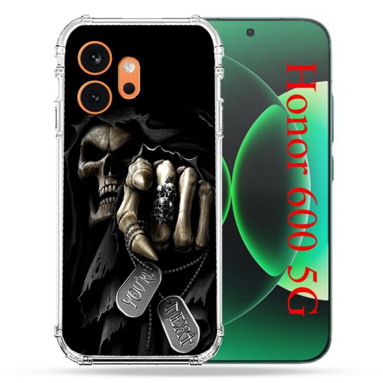 Coque Renforcée Pour Honor 600 5G Tete de Mort Your Next