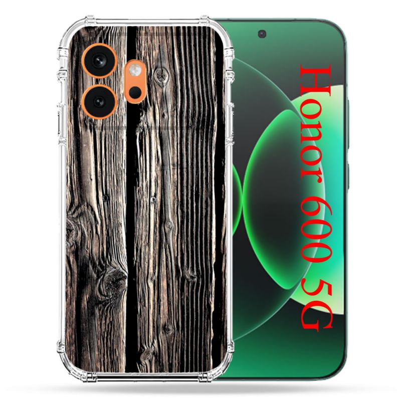 Coque Renforcée Pour Honor 600 5G Texture Bois