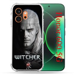 Coque Renforcée Pour Honor 600 5G The Witcher Noir