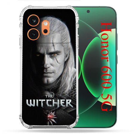 Coque Renforcée Pour Honor 600 5G The Witcher Noir
