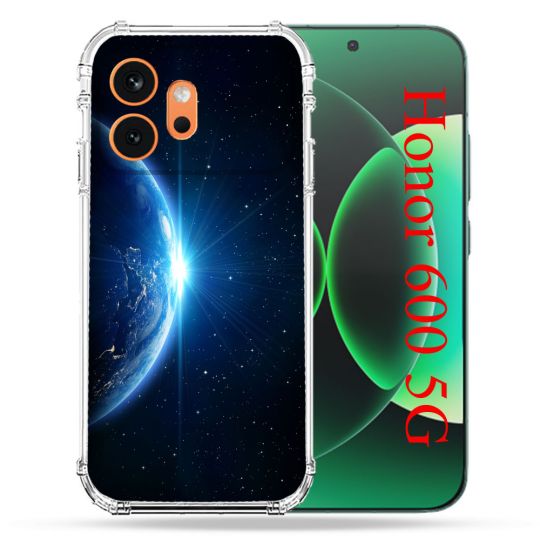 Coque Renforcée Pour Honor 600 5G Univers Planete Terre