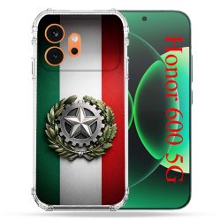 Coque Renforcée Pour Honor 600 5G Voyage Drapeau Italie