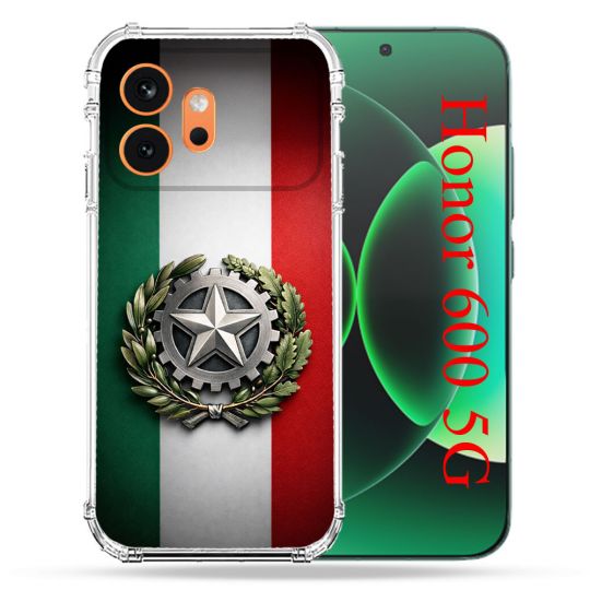 Coque Renforcée Pour Honor 600 5G Voyage Drapeau Italie