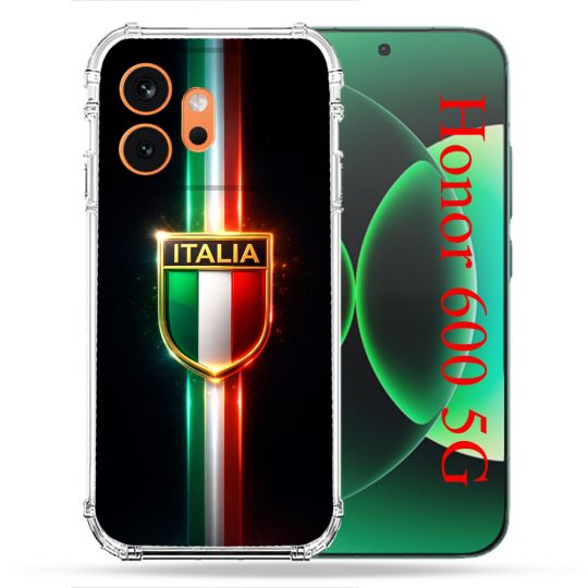 Coque Renforcée Pour Honor 600 5G Voyage Drapeau Italie 3 2026