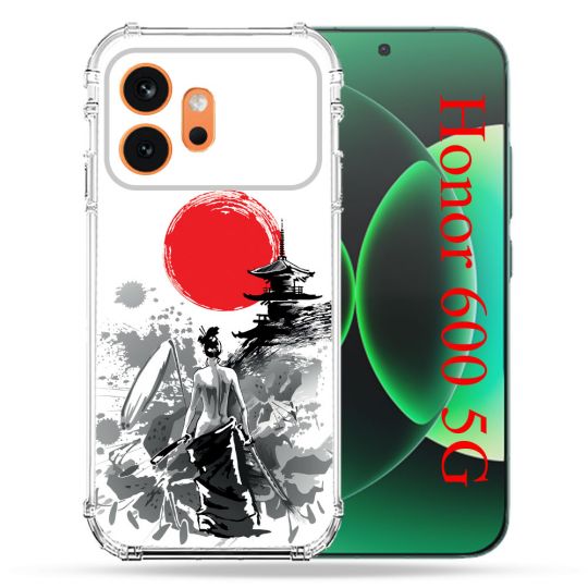 Coque Renforcée Pour Honor 600 5G Voyage Japon Femme
