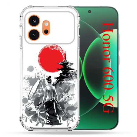 Coque Renforcée Pour Honor 600 5G Voyage Japon Femme