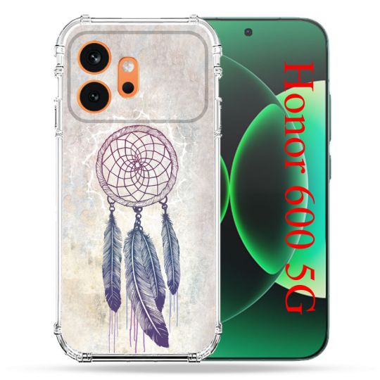 Coque Renforcée Pour Honor 600 5G Zen Attrape Reve Blanc