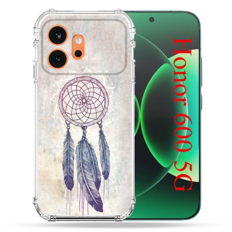 Coque Renforcée Pour Honor 600 5G Zen Attrape Reve Blanc