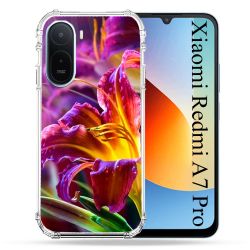 Coque Renforcée Pour Xiaomi Redmi A7 Pro Fleur Lys Color
