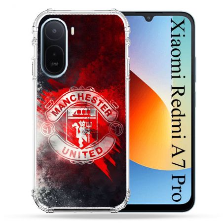 Coque Renforcée Pour Xiaomi Redmi A7 Pro Foot Manchester United