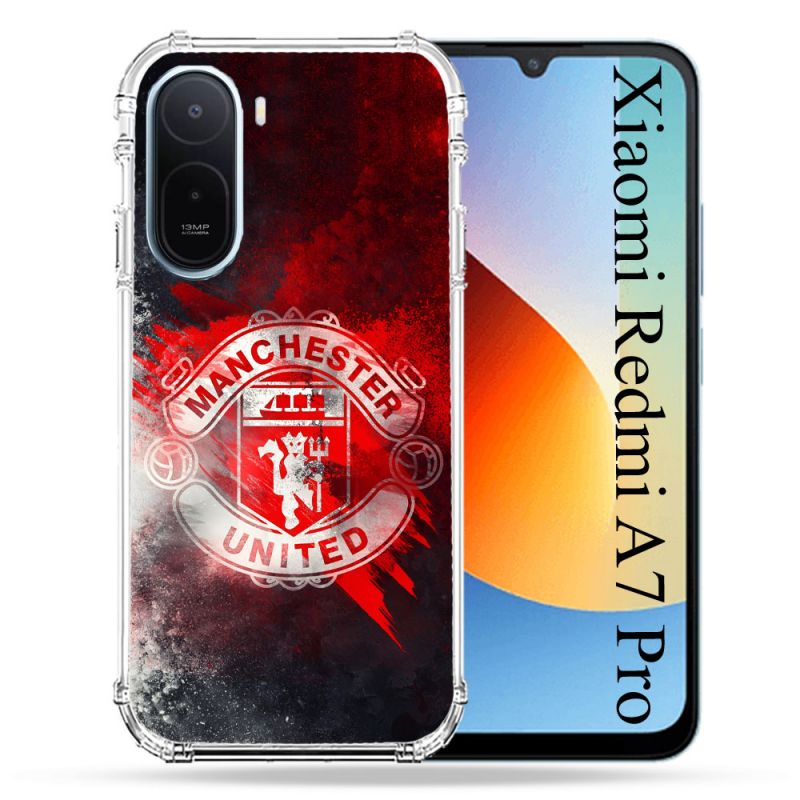 Coque Renforcée Pour Xiaomi Redmi A7 Pro Foot Manchester United