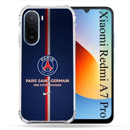 Coque Renforcée Pour Xiaomi Redmi A7 Pro Foot PSG Fier