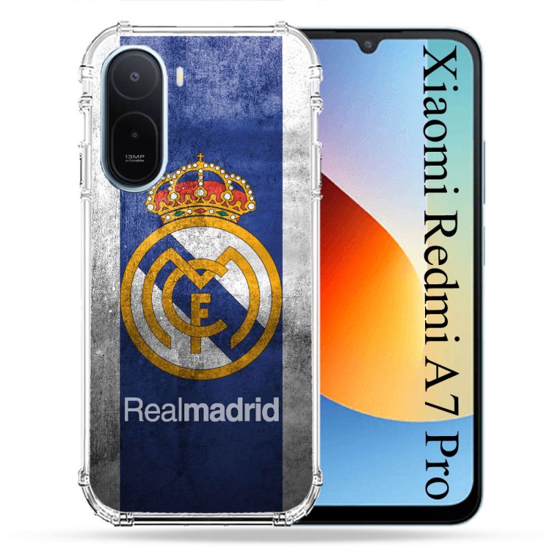 Coque Renforcée Pour Xiaomi Redmi A7 Pro Foot Real Madrid