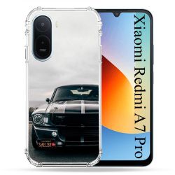 Coque Renforcée Pour Xiaomi Redmi A7 Pro Ford Mustang GT500 Vintage