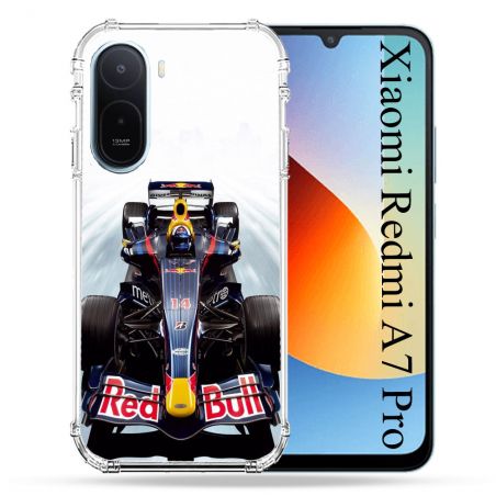 Coque Renforcée Pour Xiaomi Redmi A7 Pro Formule 1 F1 Red Bull