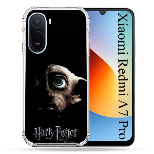 Coque Renforcée Pour Xiaomi Redmi A7 Pro Harry Potter Hollows Dobby