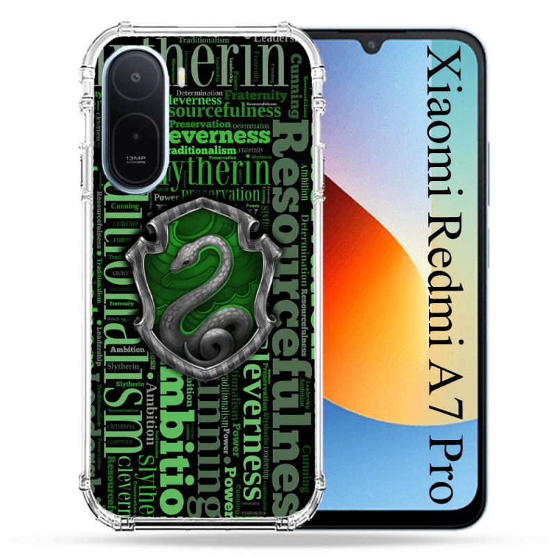 Coque Renforcée Pour Xiaomi Redmi A7 Pro Harry Potter Serpentar