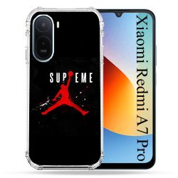 Coque Renforcée Pour Xiaomi Redmi A7 Pro Jordan Supreme Noir