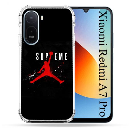 Coque Renforcée Pour Xiaomi Redmi A7 Pro Jordan Supreme Noir