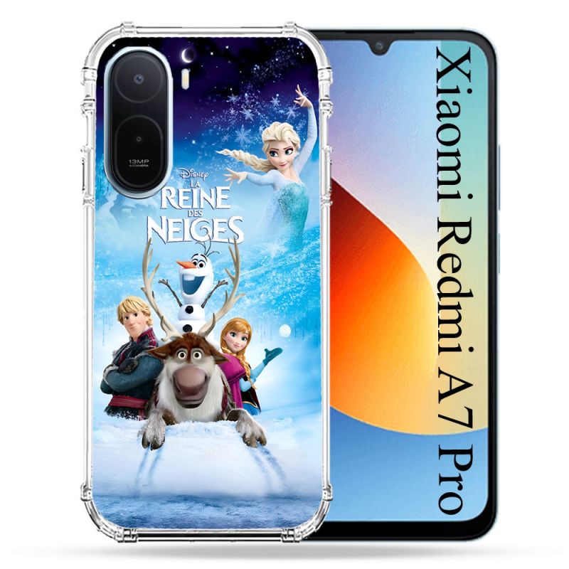 Coque Renforcée Pour Xiaomi Redmi A7 Pro La Reine Des Neiges